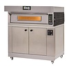 Moretti Forni Piec 1-komorowy do pizzy, elektryczny 11,6 kW, sterowanie elektroniczne, 1320x1400x370 mm, 9xØ300 mm, MORETTI FORNI