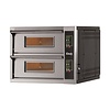 Moretti Forni Piec 2-komorowy do pizzy, elektryczny 15,4 kW, sterowanie elektroniczne, 930x1400x660 mm, 12xØ300 mm, MORETTI FORNI
