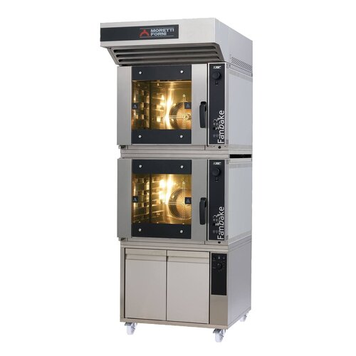 Moretti Forni Piec konwekcyjny do pizzy z nawilżaniem 5x 400x600 mm, MORETTI FORNI Moretti Forni Piec konwekcyjny do pizzy z nawilżaniem 5x 400x600 mm, MORETTI FORNI