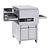Moretti Forni Piec tunelowy 1-komorowy do pizzy, elektryczny 6,9 kW, 1640x800x480 mm, MORETTI FORNI