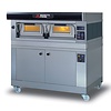 Moretti Forni Piec 1-komorowy do pizzy z okapem i bazą, elektryczny 15,5 kW, 1610x1910x650 mm, 16xØ300 mm, MORETTI FORNI Moretti Forni Piec 1-komorowy do pizzy z okapem i bazą, elektryczny 15,5 kW, 1610x1910x650 mm, 16xØ300 mm, MORETTI FORNI