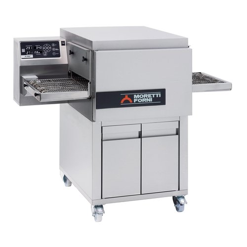 Moretti Forni Piec tunelowy 1-komorowy do pizzy, gazowy 9,9 kW, 1640x900x480 mm, MORETTI FORNI Moretti Forni Piec tunelowy 1-komorowy do pizzy, gazowy 9,9 kW, 1640x900x480 mm, MORETTI FORNI