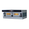 Moretti Forni Piec 1-komorowy do pizzy z okapem i bazą, elektryczny 8,6 kW, 1610x1310x650 mm, 8xØ300 mm, MORETTI FORNI