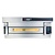 Moretti Forni Piec 1-komorowy do pizzy z okapem i bazą, elektryczny 9 kW, 1370x1460x710 mm, 6xØ300 mm, MORETTI FORNI