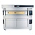 Moretti Forni Piec 1-komorowy do pizzy z okapem i bazą, elektryczny 9 kW, 1370x1460x710 mm, 6xØ300 mm, MORETTI FORNI
