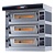 Moretti Forni Piec 3-komorowy do pizzy z okapem i bazą, elektryczny 23,7 kW, 970x1540x1360 mm, MORETTI FORNI