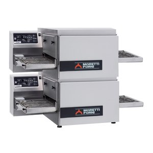 Moretti Forni Piec tunelowy 2-komorowy do pizzy, gazowy 19,8 kW, 1640x900x960 mm, MORETTI FORNI Moretti Forni Piec tunelowy 2-komorowy do pizzy, gazowy 19,8 kW, 1640x900x960 mm, MORETTI FORNI