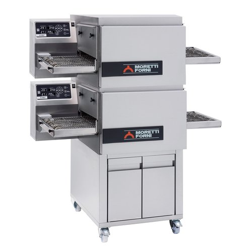 Moretti Forni Piec tunelowy 2-komorowy do pizzy, gazowy 19,8 kW, 1640x900x960 mm, MORETTI FORNI Moretti Forni Piec tunelowy 2-komorowy do pizzy, gazowy 19,8 kW, 1640x900x960 mm, MORETTI FORNI