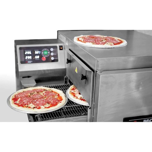 Moretti Forni Piec tunelowy 2-komorowy do pizzy, gazowy 19,8 kW, 1640x900x960 mm, MORETTI FORNI Moretti Forni Piec tunelowy 2-komorowy do pizzy, gazowy 19,8 kW, 1640x900x960 mm, MORETTI FORNI
