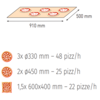 Moretti Forni Piec tunelowy 1-komorowy, gazowy do pizzy, 17 kW, 2300x1190x1160 mm, MORETTI FORNI