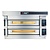 Moretti Forni Piec 2-komorowy do pizzy z okapem i bazą, elektryczny 18 kW, 1370x1460x1070 mm, 12xØ300 mm, MORETTI FORNI