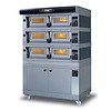 Moretti Forni Piec 3-komorowy do pizzy z okapem i bazą, elektryczny 25,8 kW, 1610x1310x1450 mm, 24xØ300 mm, MORETTI FORNI Moretti Forni Piec 3-komorowy do pizzy z okapem i bazą, elektryczny 25,8 kW, 1610x1310x1450 mm, 24xØ300 mm, MORETTI FORNI