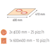 Moretti Forni Piec tunelowy 3-komorowy do pizzy, elektryczny 20,7 kW, 1640x800x1440 mm, MORETTI FORNI