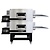 Moretti Forni Piec tunelowy 2-komorowy do pizzy, elektryczny 35,6 kW, 2550x1170x1840 mm, MORETTI FORNI