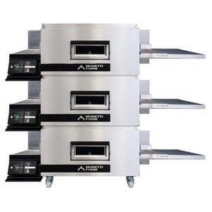 Moretti Forni Piec tunelowy 3-komorowy do pizzy, elektryczny 53,4 kW, 2550x1170x2013 mm, MORETTI FORNI Moretti Forni Piec tunelowy 3-komorowy do pizzy, elektryczny 53,4 kW, 2550x1170x2013 mm, MORETTI FORNI