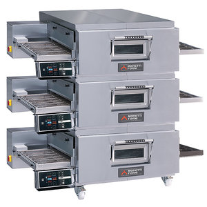 Moretti Forni Piec tunelowy 3-komorowy do pizzy, elektryczny 65,4 kW, 2550x1460x2010 mm, MORETTI FORNI Moretti Forni Piec tunelowy 3-komorowy do pizzy, elektryczny 65,4 kW, 2550x1460x2010 mm, MORETTI FORNI