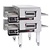 Moretti Forni Piec tunelowy 2-komorowy do pizzy, gazowy 44 kW, 2550x1170x1840 mm, MORETTI FORNI