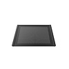 UNOX Blacha aluminiowa FORO.BLACK 460x330x(h)10 mm, mikroperforowana, nieprzywierająca