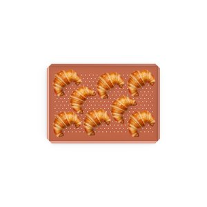 UNOX Blacha aluminiowa FORO.SILICO z powłoką silikonową do wyrobów cukierniczych i piekarniczych, mikroperforowana UNOX Blacha aluminiowa FORO.SILICO z powłoką silikonową do wyrobów cukierniczych i piekarniczych, mikroperforowana