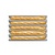 UNOX Ruszt aluminiowy FORO.BAGUETTE 600x400x(h)34 mm, mikroperforowany