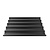 UNOX Ruszt aluminiowy FORO.BAGUETTE.BLACK 600x400x(h)34 mm, mikroperforowany, nieprzywierający