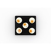 UNOX Blacha aluminiowa do smażenia jajek EGGS 5xGN 2/3, 16 mm z nieprzywierającą powłoką