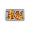 UNOX Ruszt ze stali nierdzewnej do pieczenia 4 kurczaków alla diavola POLLO.GRILL, GN 1/1, 27 mm UNOX Ruszt ze stali nierdzewnej do pieczenia 4 kurczaków alla diavola POLLO.GRILL, GN 1/1, 27 mm