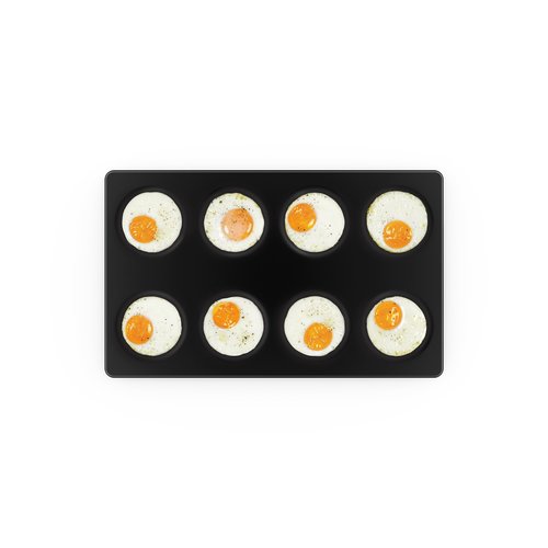 UNOX Blacha aluminiowa do smażenia jajek, UNOX, EGGS 8x1, GN 1/1 UNOX Blacha aluminiowa do smażenia jajek, UNOX, EGGS 8x1, GN 1/1