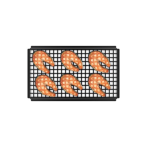 UNOX Blacha aluminiowa GRILL do grillowania, GN 1/1, 37 mm, nieprzywierająca UNOX Blacha aluminiowa GRILL do grillowania, GN 1/1, 37 mm, nieprzywierająca