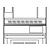 UNOX Podstawa do pieca Evereo, niska, 594x546x(h)355 mm