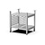 UNOX Podstawa otwarta do pieca Bakertop Mind.Maps, otwarta 7x 600x400 mm