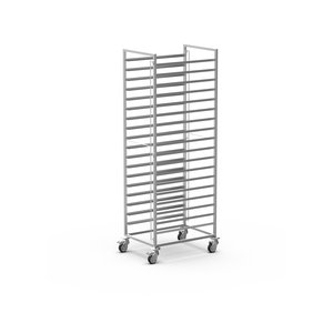 UNOX Wózek transportowy do blach, 21 poziomów GN 1/1, 450x608x(h)1700 mm do Cheftop Mind.Maps