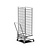 UNOX Wózek transportowy do blach, 16 poziomów, 600x400 mm, 743x643x(h)1725 mm do BakerLux