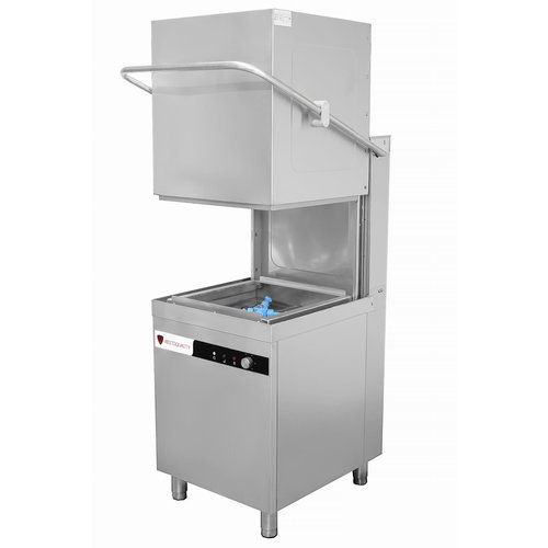 Resto Quality Zmywarka kapturowa 610x725x(h)1460 mm, 9,7 kW, 4 cykle mycia, pompa spustowa Resto Quality Zmywarka kapturowa 610x725x(h)1460 mm, 9,7 kW, 4 cykle mycia, pompa spustowa
