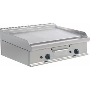 Saro Countertop Gas Griddle 790 x 530 mm, Smooth, 2 Heating Zones, 12 kW Saro Countertop Gas Griddle 790 x 530 mm, Smooth, 2 Heating Zones, 12 kW