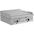 Saro Countertop Gas Griddle 790 x 530 mm, Ribbed, 2 Heating Zones, 12 kW