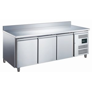 Saro Stół chłodniczy przyścienny, 3 drzwiowy od -2 do +8 °C, 471L, 0,23 kW Saro Stół chłodniczy przyścienny, 3 drzwiowy od -2 do +8 °C, 471L, 0,23 kW