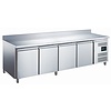 Saro Stół chłodniczy przyścienny, 4 drzwiowy od -2 do +8 °C, 553L, 0,34 kW