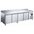 Saro Stół chłodniczy przyścienny, 4 drzwiowy od -2 do +8 °C, 553L, 0,34 kW
