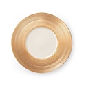 Luzerne Shallow Plate with Wide Rim, Ø320 mm, Manhattan Gold