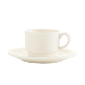 Fine Dine Spodek do filiżanki kremowy ø 120 mm, Crema Fine Dine Spodek do filiżanki kremowy ø 120 mm, Crema