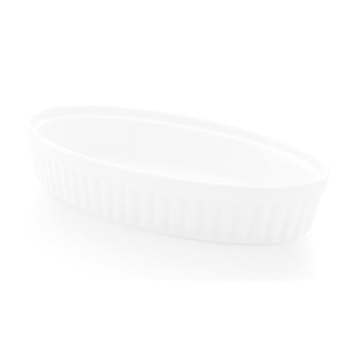 Fine Dine Oval baking dish, 750 ml Bianco Fine Dine Oval baking dish, 750 ml Bianco