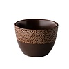 Fine Dine 500 ml Honeycomb bowl brown