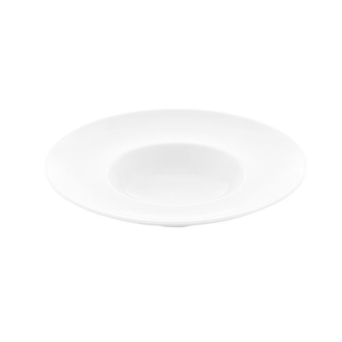 Fine Dine Shallow Plate with Wide Rim, Ø270 mm, Bianco Fine Dine Shallow Plate with Wide Rim, Ø270 mm, Bianco
