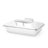 Fine Dine Induction Chafing Dish with a Glass Hinged Cover 1,4 L GN 1/1