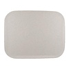 Roltex Polyester Rectangular Serving Tray 330 x 430 mm with Rim Grey