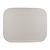 Roltex Polyester Rectangular Serving Tray 330 x 430 mm with Rim Grey