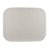 Roltex Polyester Rectangular Serving Tray 330 x 430 mm with Rim Grey
