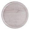 Roltex Hard Cardboard and Resinous Waste Round Serving Tray Ø 360 mm Beige