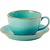 Porland Turquoise Saucer ø 160 mm, Laguna